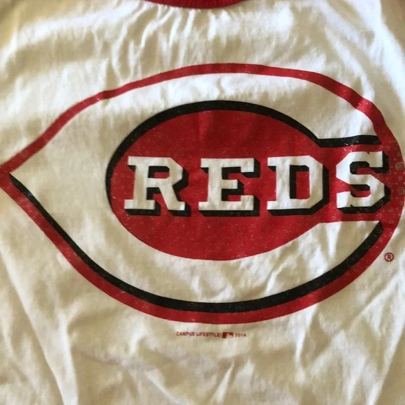 Mlb Genuine Merchandise Tops - MLB Genuine Merchandise Cincinnati Reds Tee Shirt NWOT Small